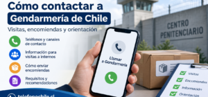 Teléfono Gendarmería de Chile