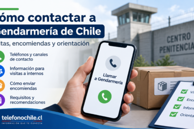 Teléfono Gendarmería de Chile