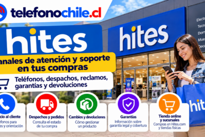 Hites Chile: atención al cliente, despachos, cambios, devoluciones, garantías y compras online.