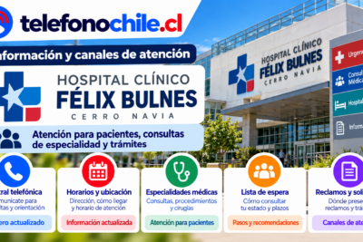 Hospital Félix Bulnes en Cerro Navia: información, teléfono y canales de atención médica
