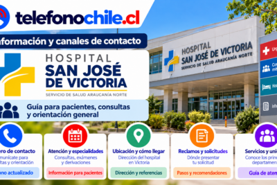 Hospital San José de Victoria en La Araucanía con información de contacto, atención y servicios para pacientes