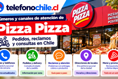 Pizza Pizza en Chile: información sobre pedidos, delivery, locales, reclamos y canales de atención.
