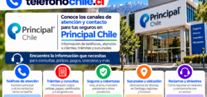 Canales de atención de Principal Chile para seguros, trámites, sucursales y siniestros