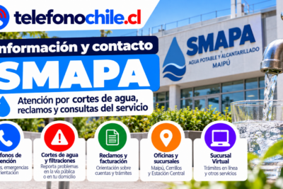 SMAPA Maipú y canales de atención para cortes de agua, reclamos, facturación y trámites en línea.