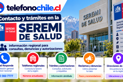 Seremi de Salud en Chile: teléfonos regionales, trámites, reclamos y atención sanitaria