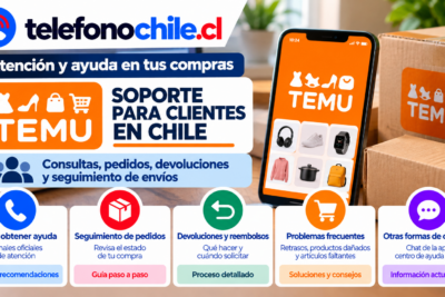 Soporte de Temu en Chile para consultas, seguimiento de pedidos, devoluciones y reembolsos